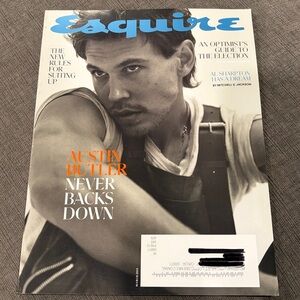 Esquire Magazine - March 2024 - Austin Butler - NEVER READ!!   men’s magazines